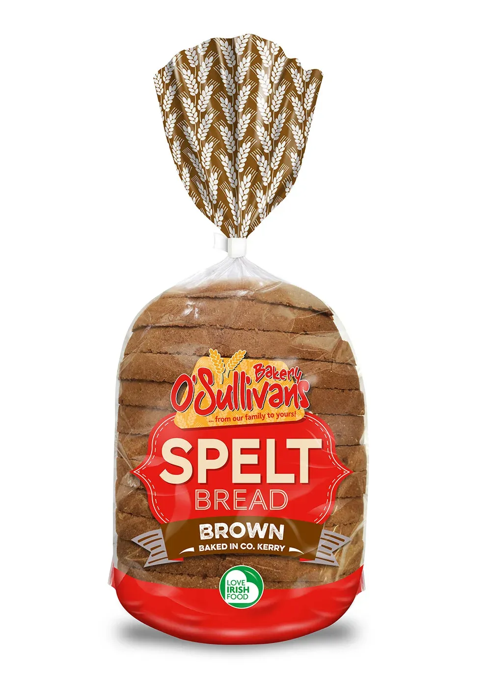 O'Sullivans Bakery spelt bread, freshly sliced